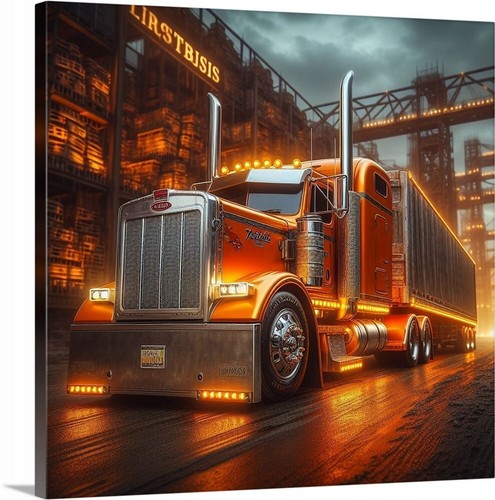 Quadro fantasia semi - fantasia, camion