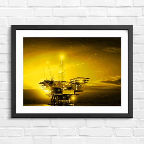 Quadro grande con cornice