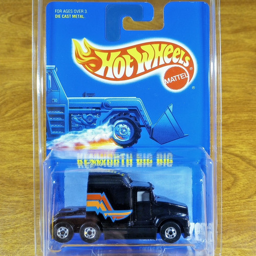 Hot wheels blue card kenworth - wheels,