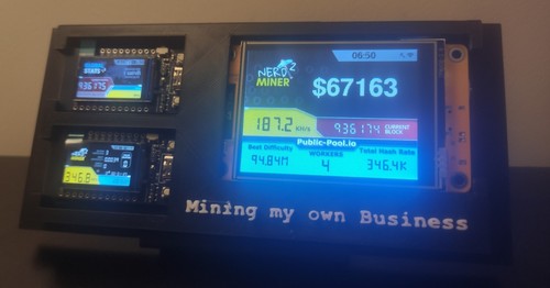 Nerd miner crypto - mining, rig
