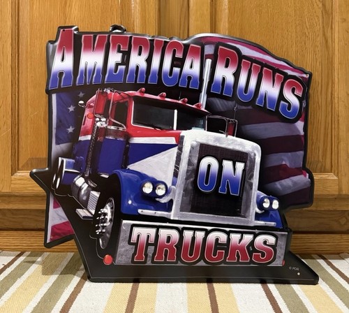 Insegna america runs trucks - america,
