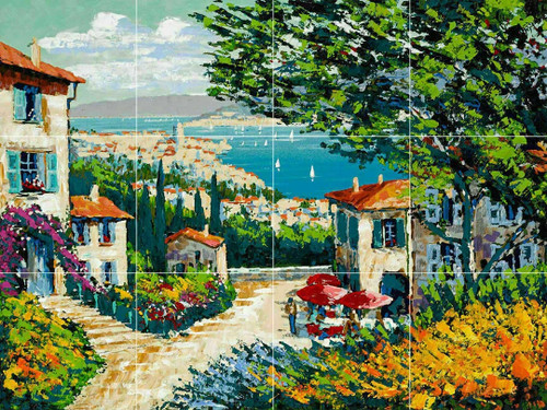 Piazza vista mare italia - mare,